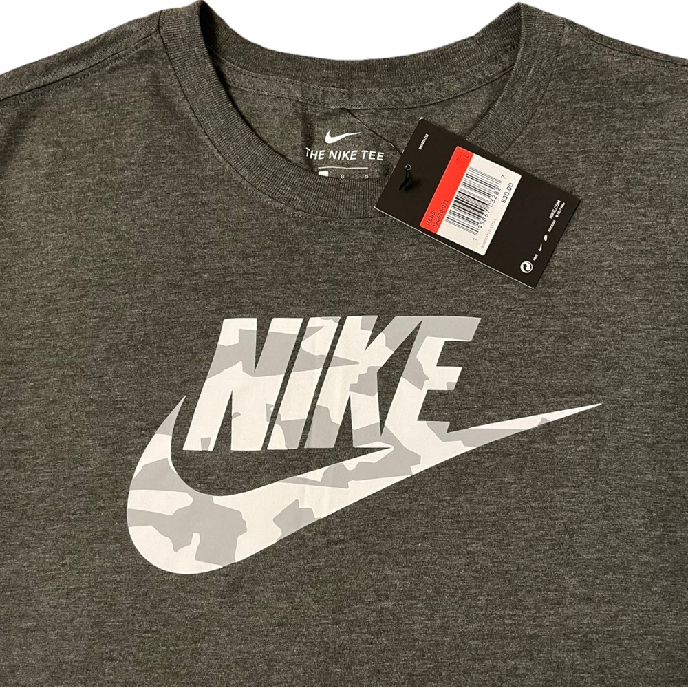 Nike Camouflage Gray Long Sleeve ‘The Nike Tee’